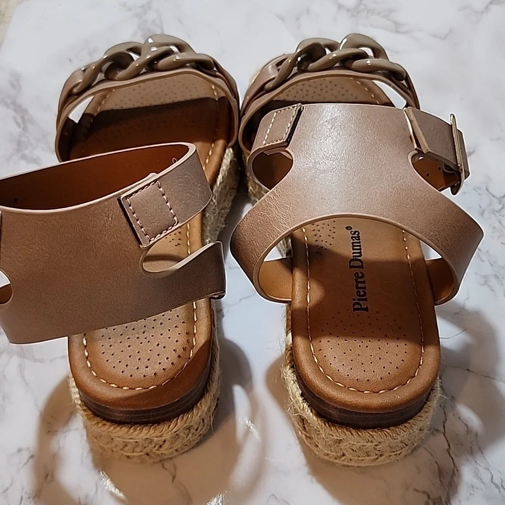 Pierre Dumas nude ankle strap sandals - Picture 8 of 8